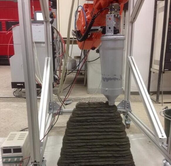 混凝土、混凝土3D打印機(jī)、可移動(dòng)混凝土3D打印機(jī)