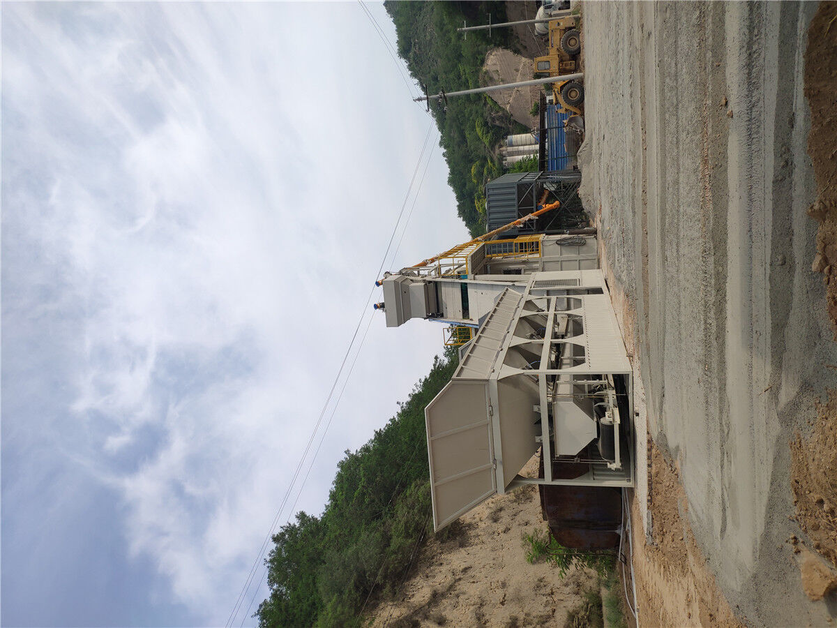 HZM75混凝土攪拌站 小型簡(jiǎn)易 青島輝特