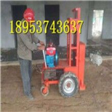 不開玩笑！自走式四輪鏈條打夯機(jī) 柴油夯錘機(jī)