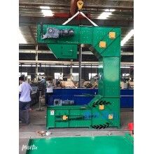 耐高溫1000°Z型提升機，全封閉，無揚塵，可實現(xiàn)多點進料