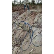 大塊石頭破碎分解用機載分石機設備