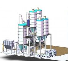 全自動(dòng)干粉砂漿生產(chǎn)線(xiàn)