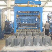 水泥井壁用弧形模塊生產(chǎn)設備