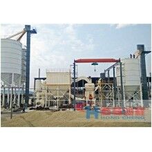 浙江螢石立式磨粉機制粉生產(chǎn)線日產(chǎn)20噸機型