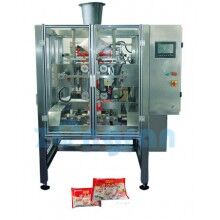 速凍水餃包裝機，速凍魚丸包裝機