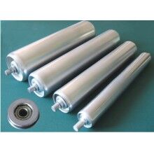 鍍鋅滾筒加工、無動力鍍鋅滾輪加工，定做滾輪