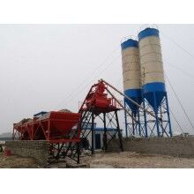 小型節(jié)能型hzs25攪拌站，操作方便